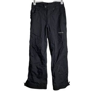 Columbia snow pants Omni tech titanium black snowboarding skiing winter small